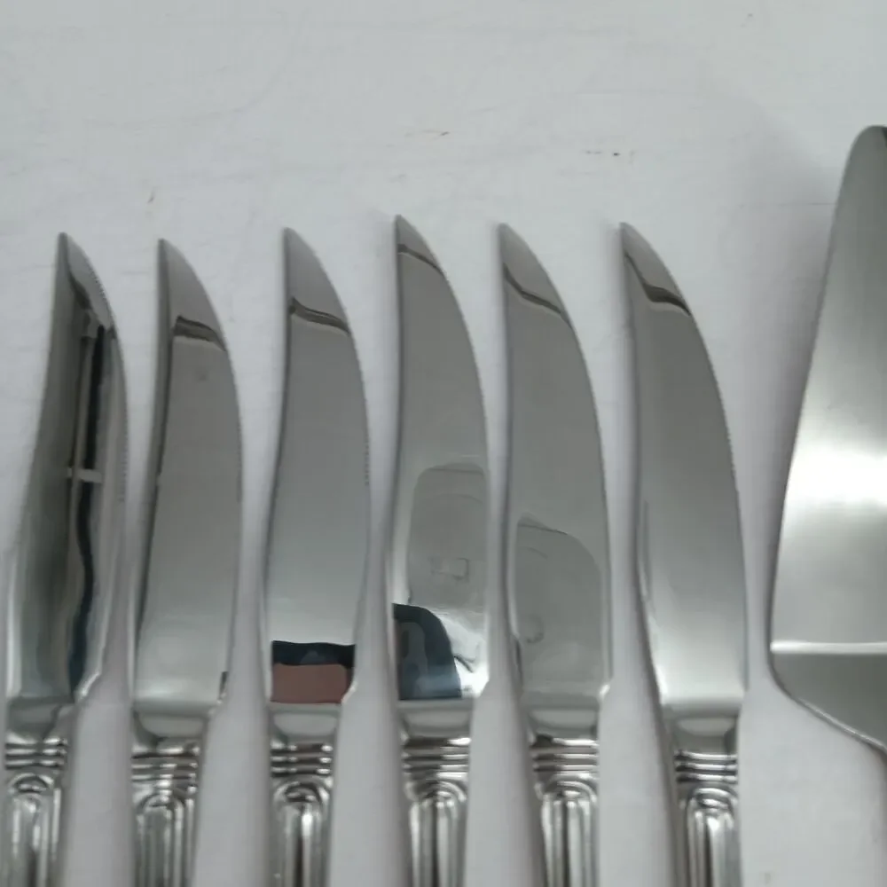 11X Gibson WATERBURY Hostess Set Serving Spoons Pie Server Ladle